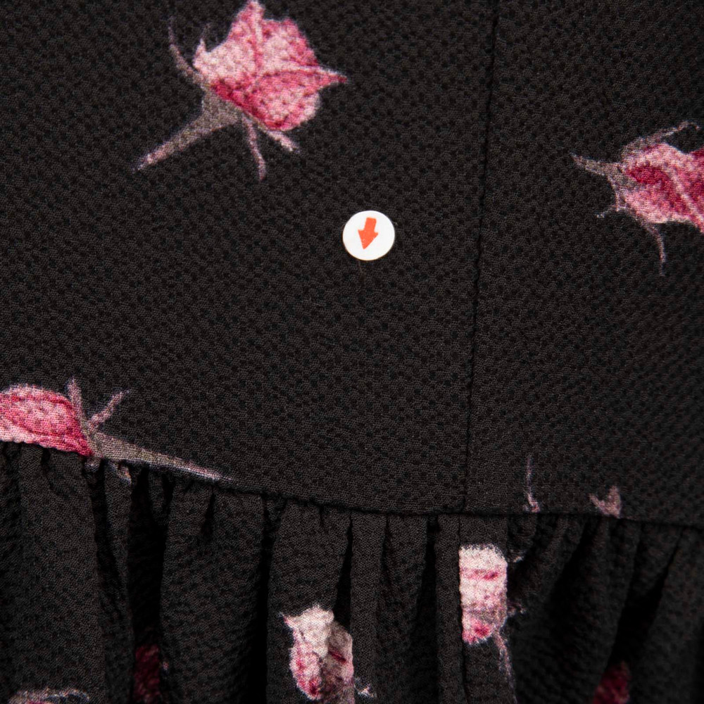 Rotate Rose Print Maxi Dress
