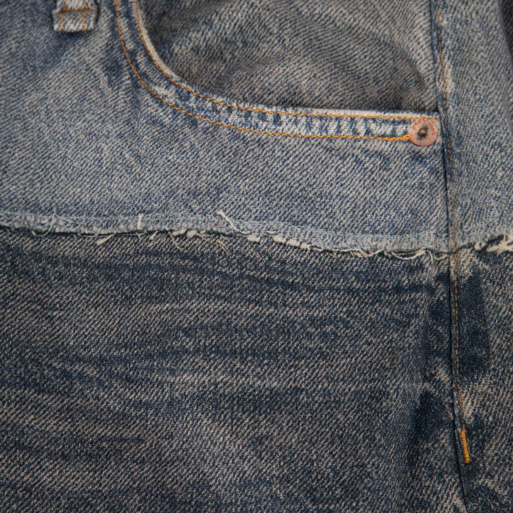 Rag & Bone Blue Lightweight Denim Wide Leg Jeans