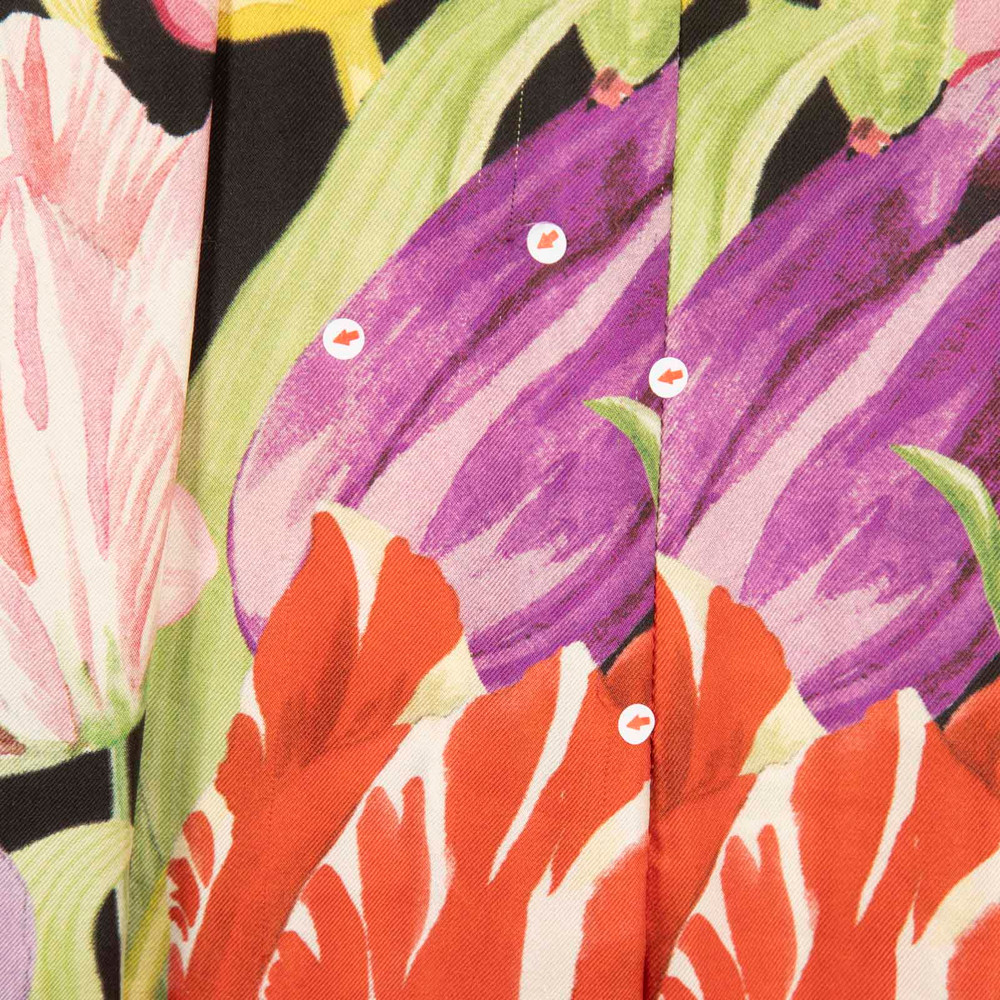Gucci Floral Silk Maxi Belted Dress