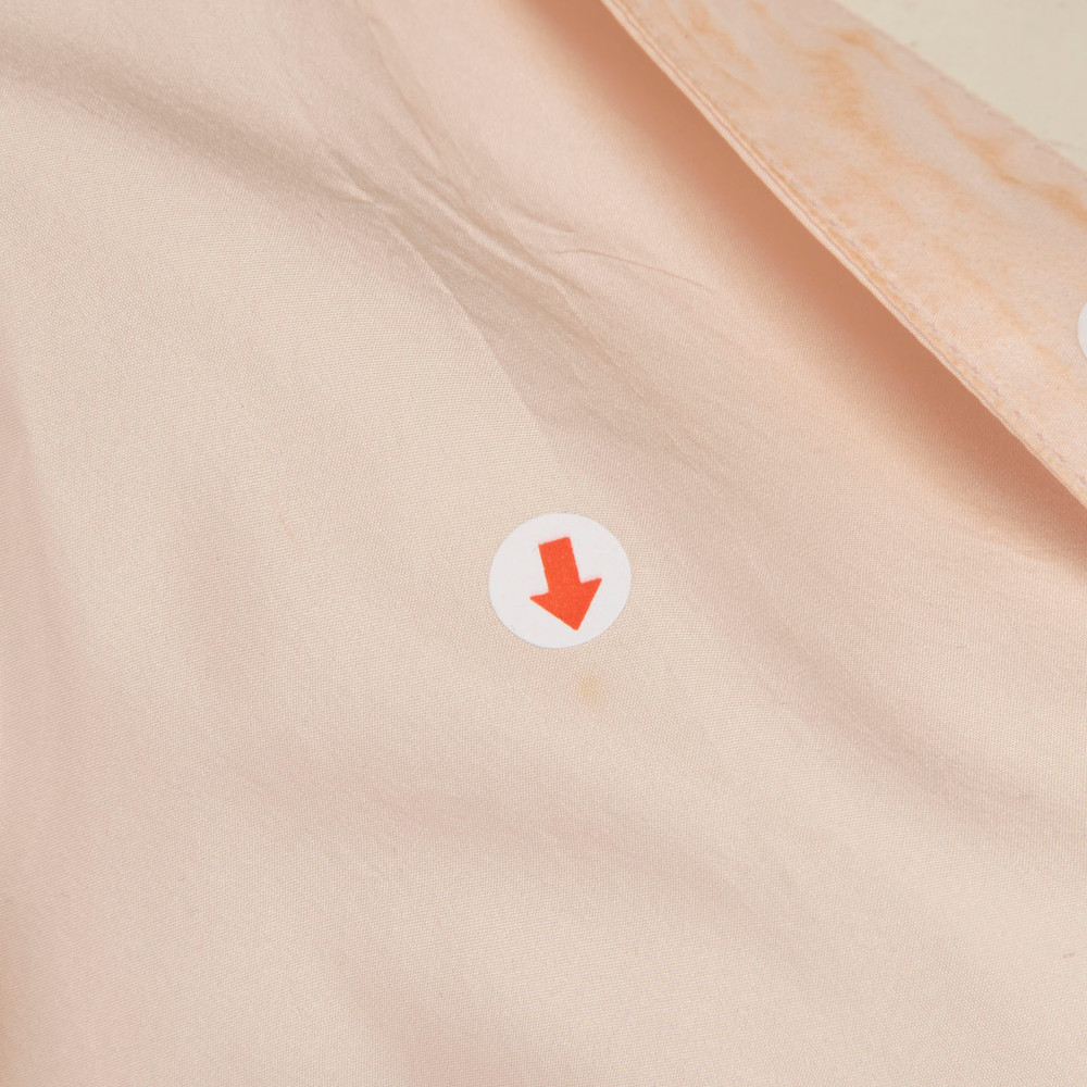 Chanel Pink Silk Pleated Sleeves Blouse