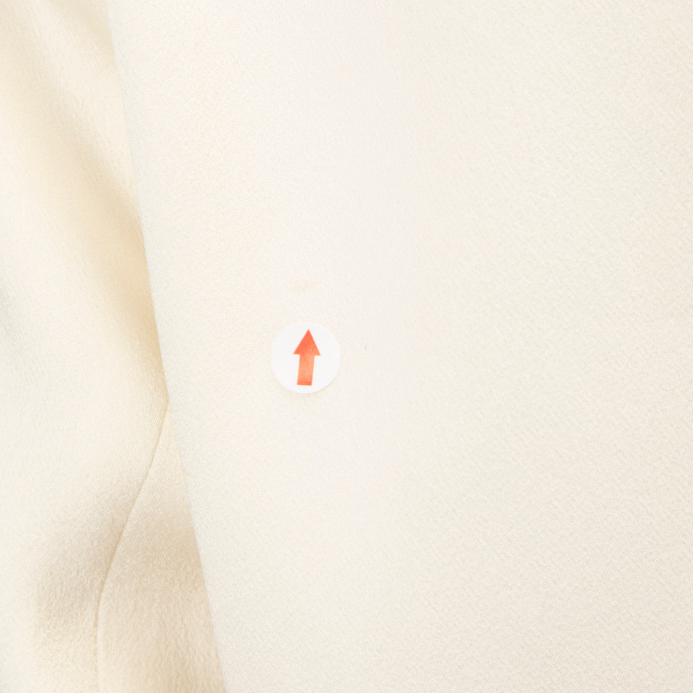 Alexis White Satin Single Breasted Blazer