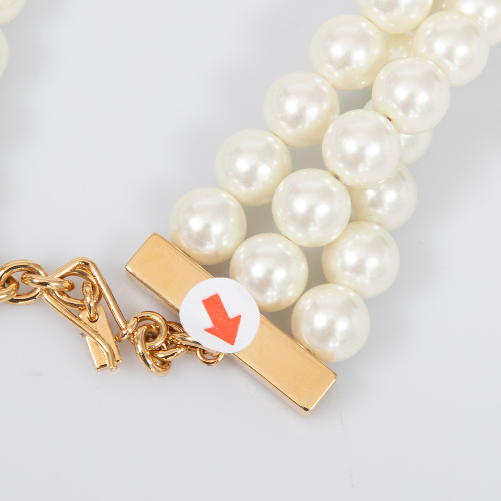 Céline Gold & Ivory Pearl Layered Necklace