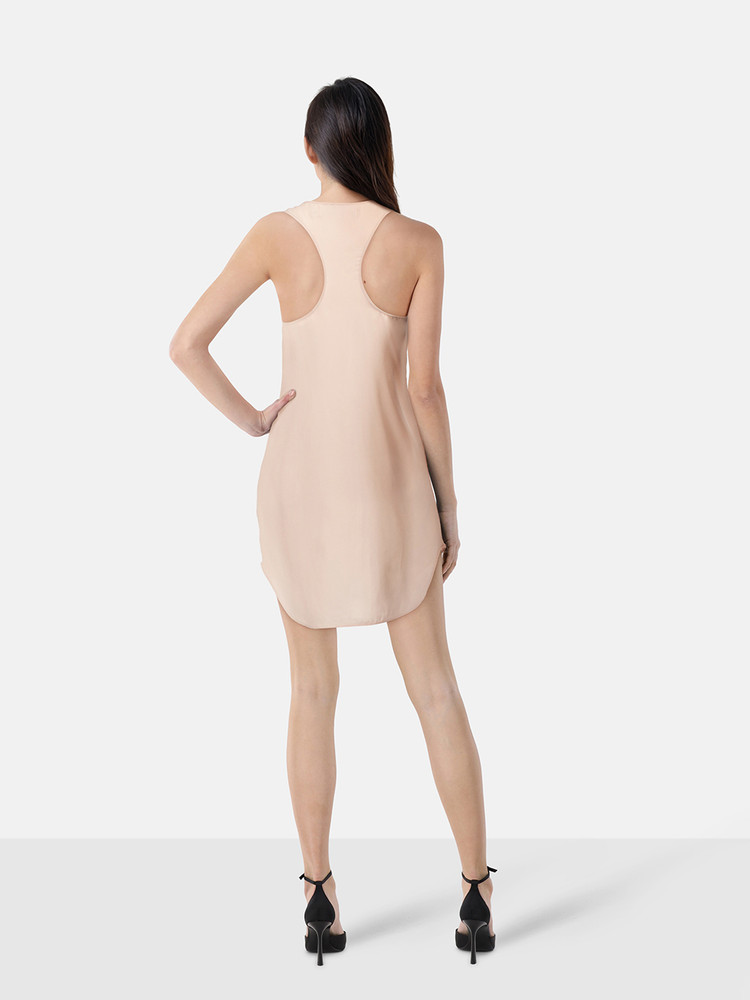 Stella McCartney Pink Silk Slip Dress