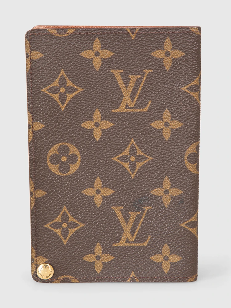 Louis Vuitton 1997 Brown Monogram Card Holder