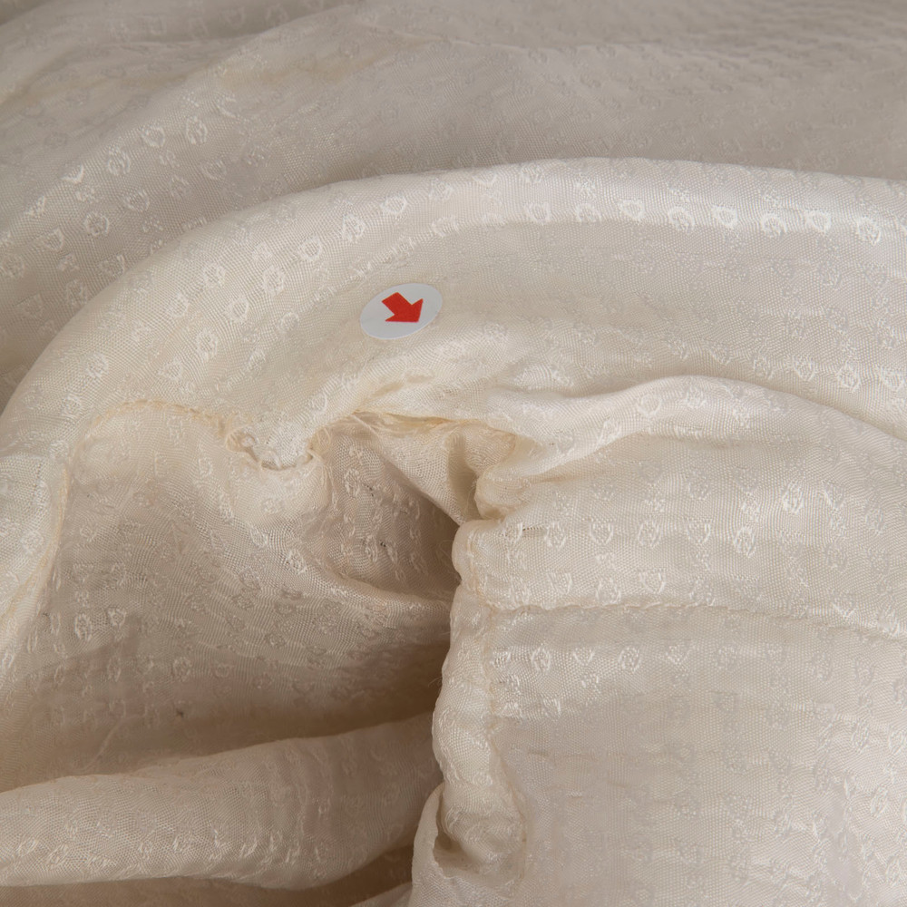 Dolce & Gabbana White Fur Single Breast Coat