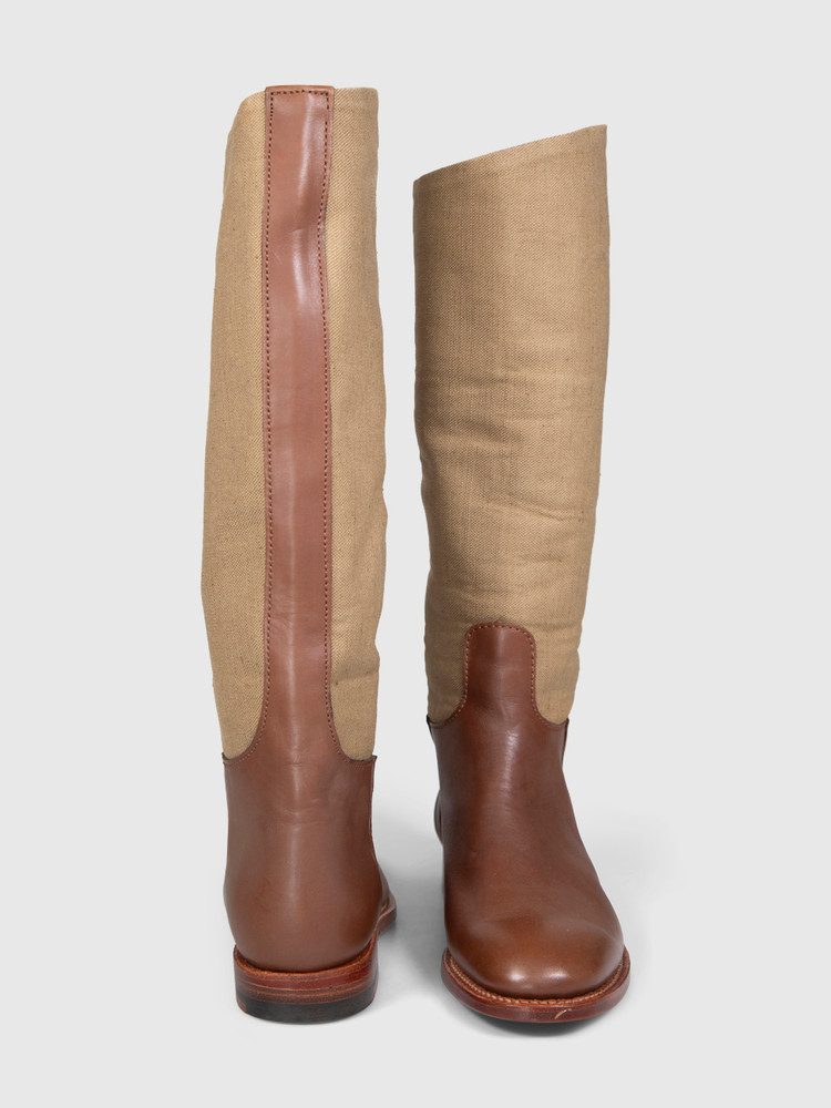 Ludwig Reiter Brown & Khaki Leather Boots