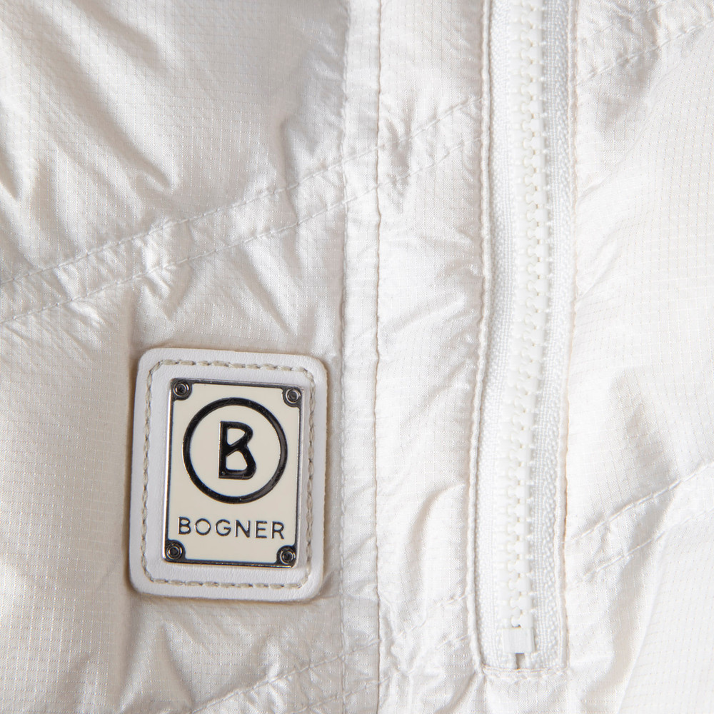 Bogner White Goose Down Puffer Vest