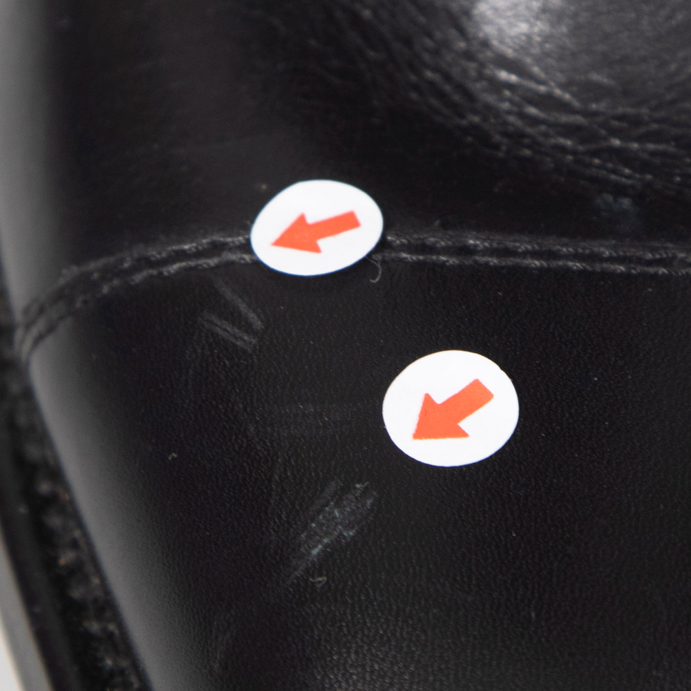 Ludwig Reiter Black Leather Knee High Lace Up Boots