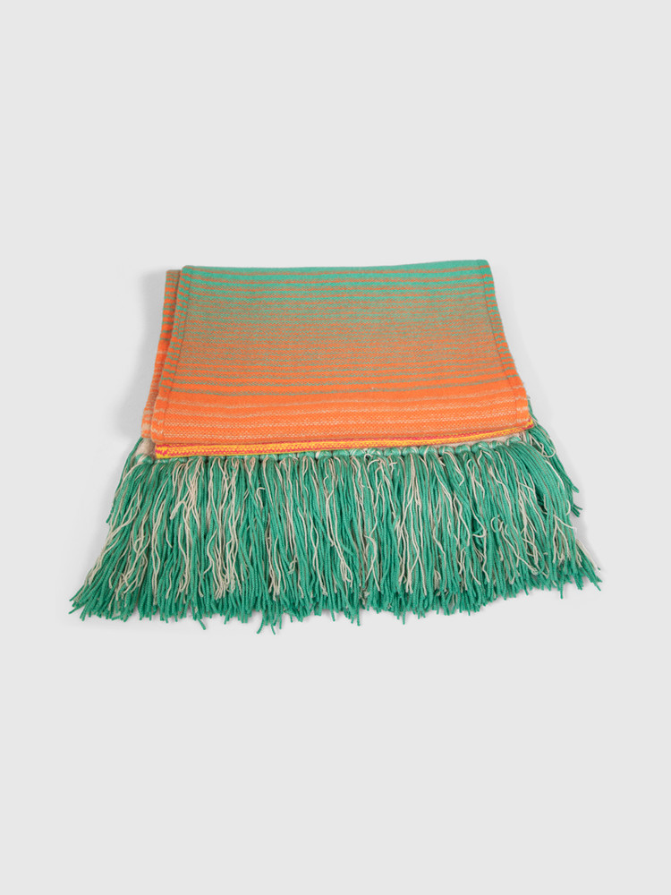 Missoni Ombré Striped Fringed Scarf