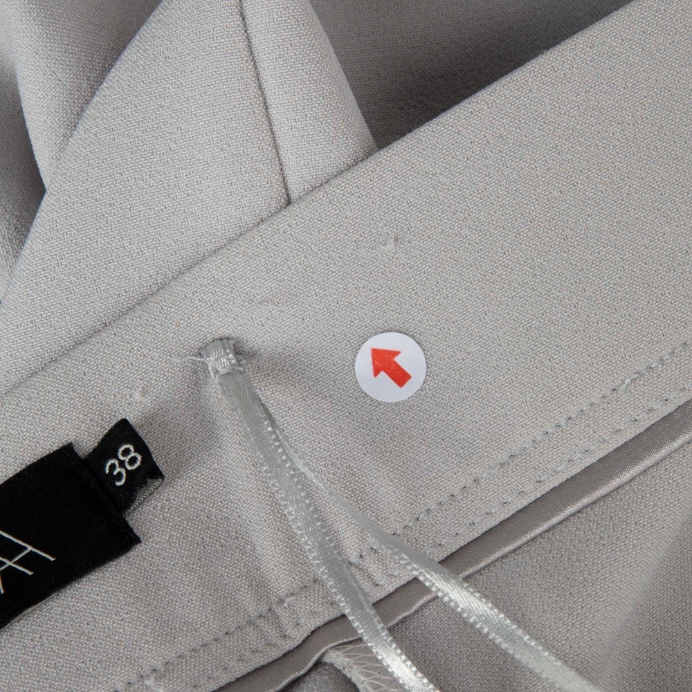 Safiyaa Grey Midi Pencil Skirt