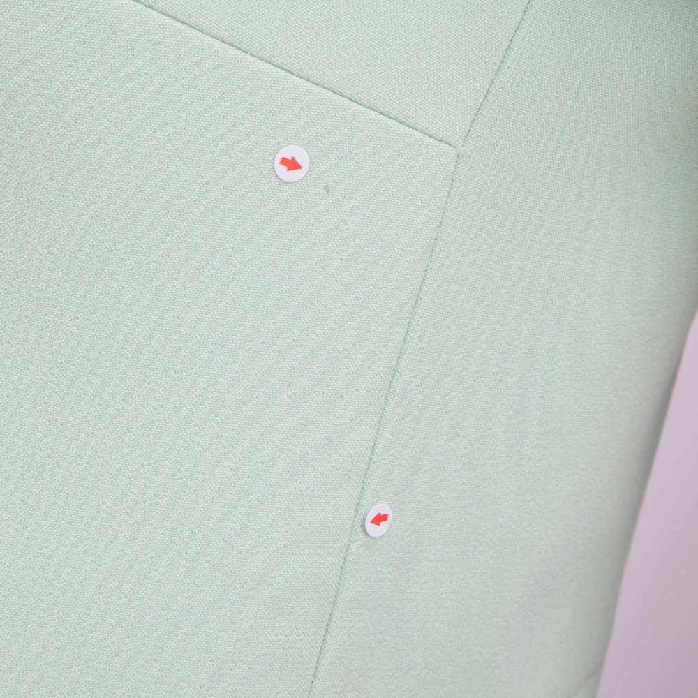 Safiyaa Mint Green Embellished Shoulder Gown