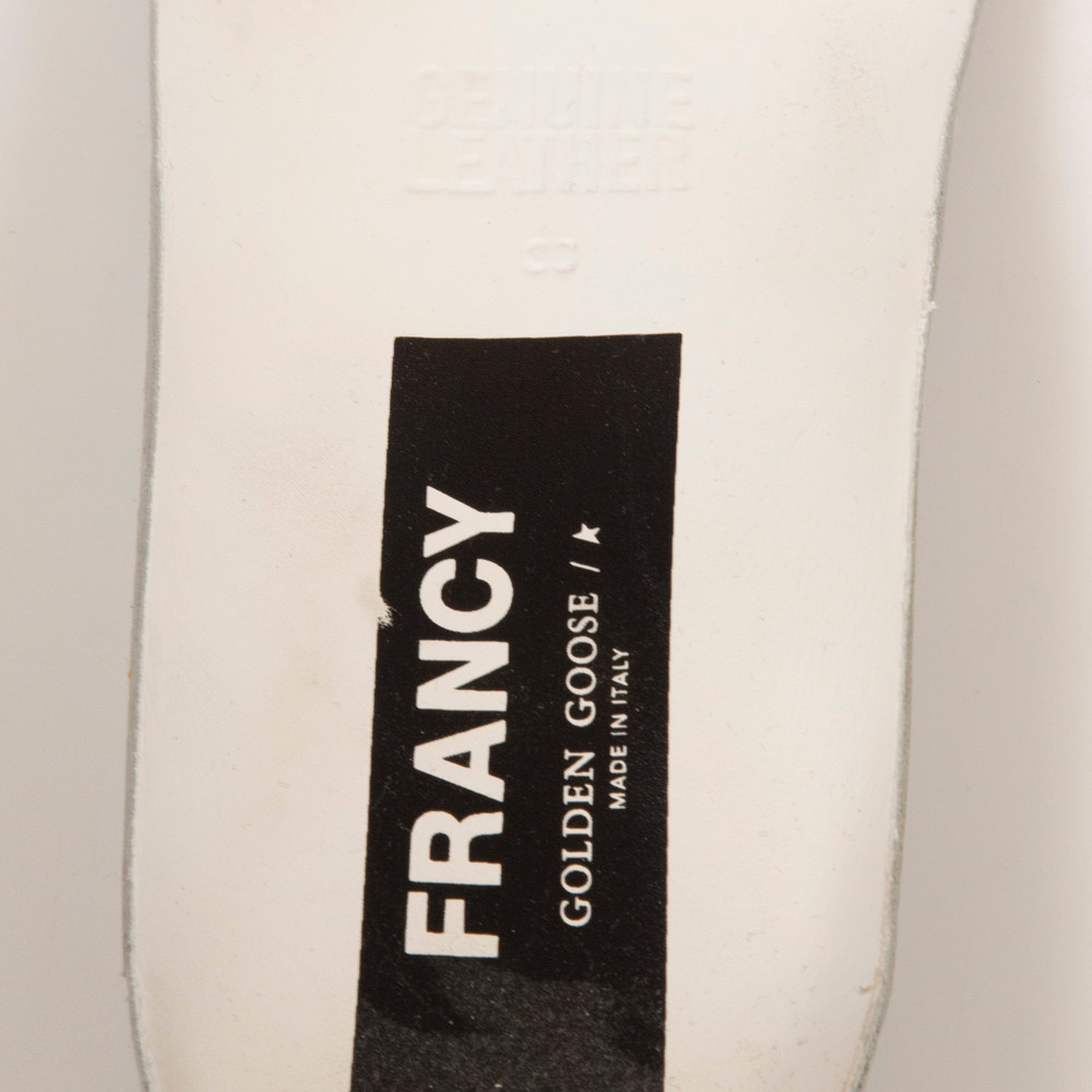 Golden Goose White Francy High Top Trainers