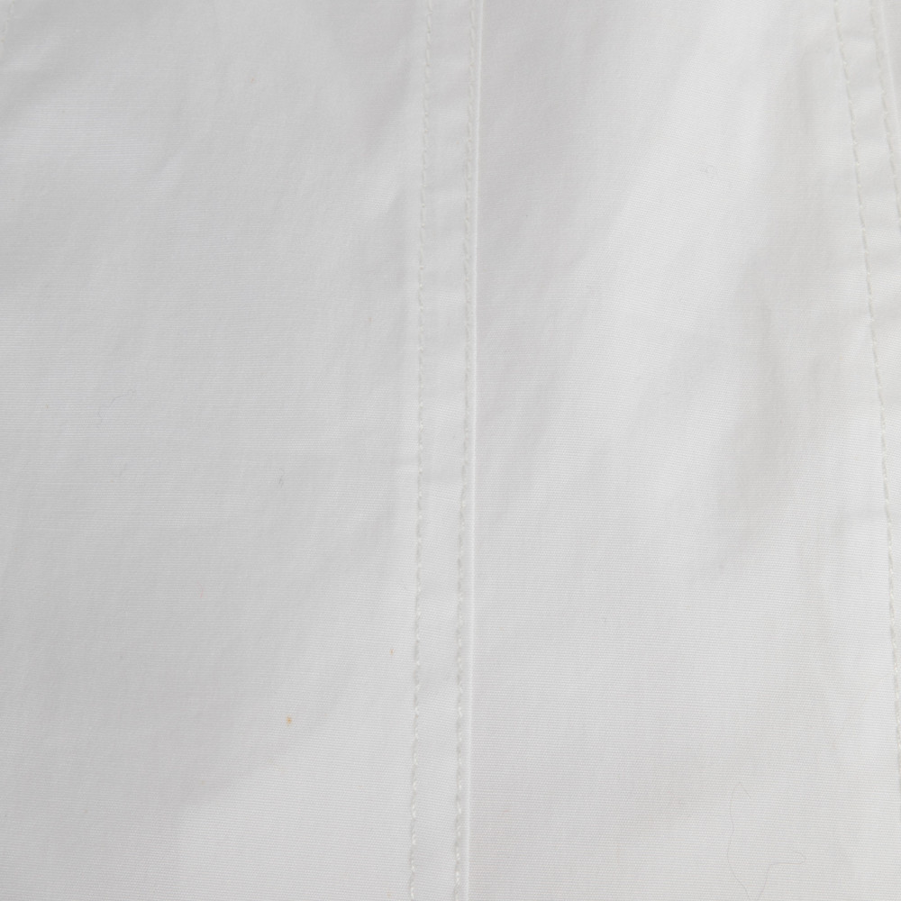 Veronica Beard White Sleeveless Square Neck Dress