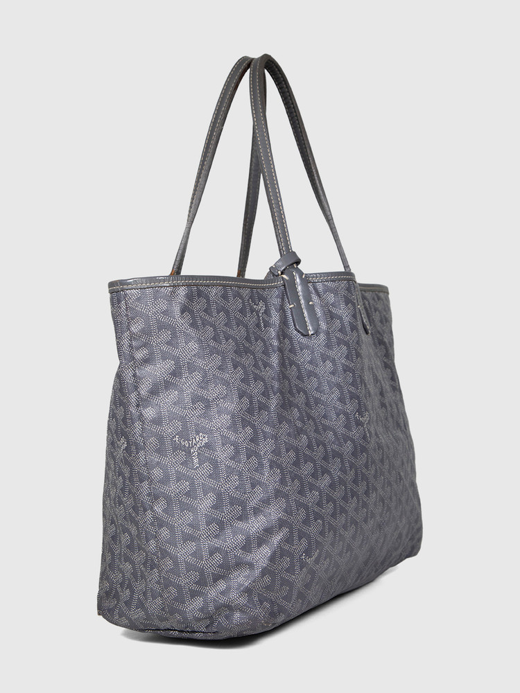 Goyard Grey Saint Louis PM Tote & Pouch