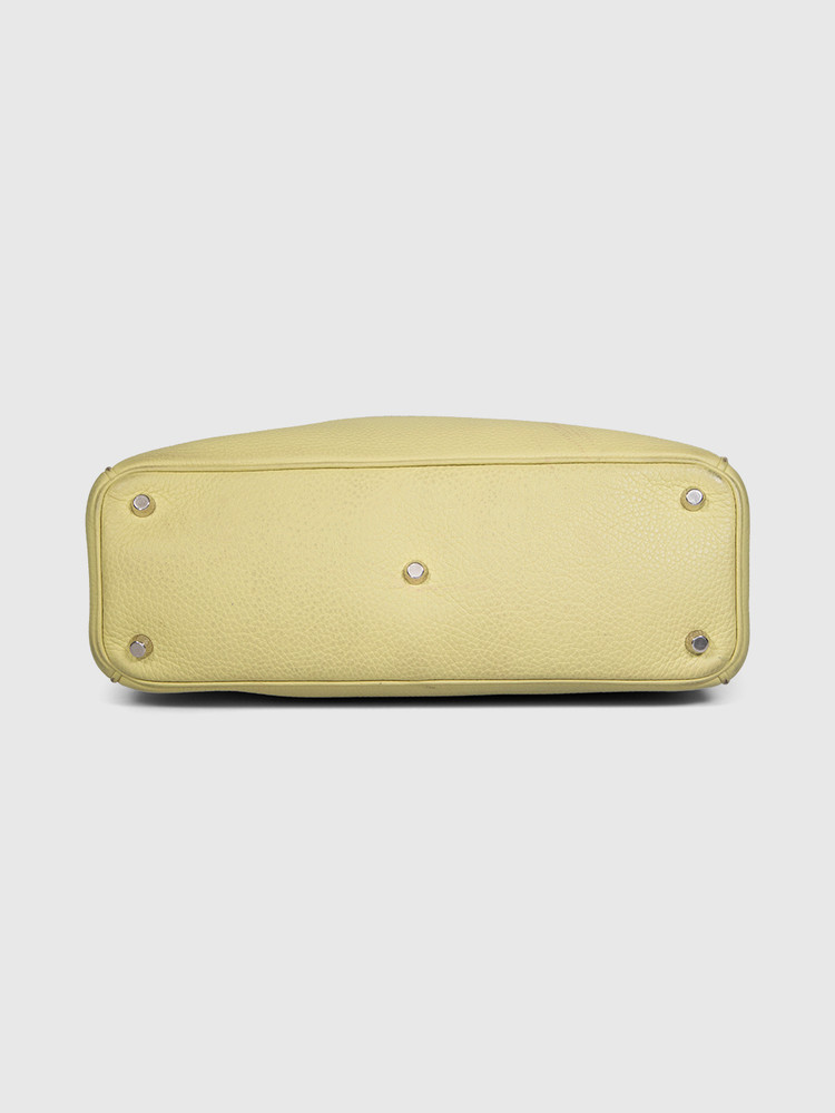 Dior 2013 Yellow Leather Diorissimo Bag