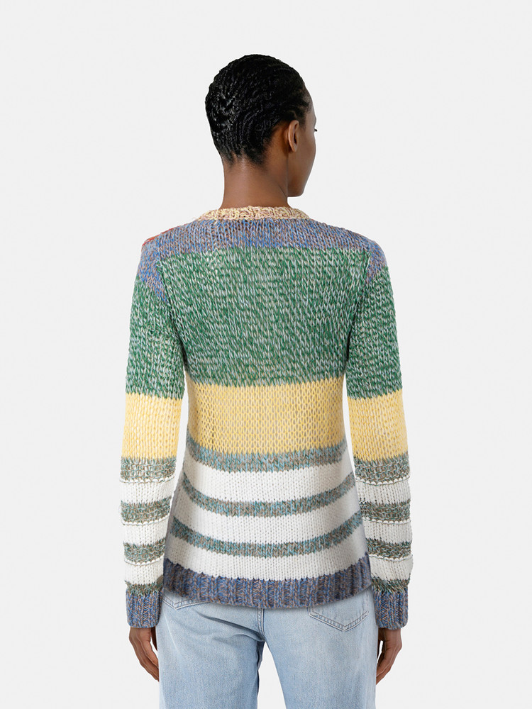 N°21 Multicolour Striped Sweater