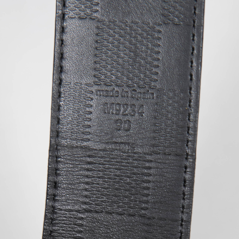 Louis Vuitton Damier Graphite Neo Inventeur Belt