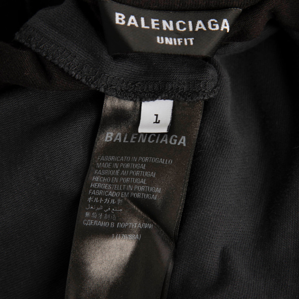 Balenciaga Upside Down Graphic Print T-Shirt