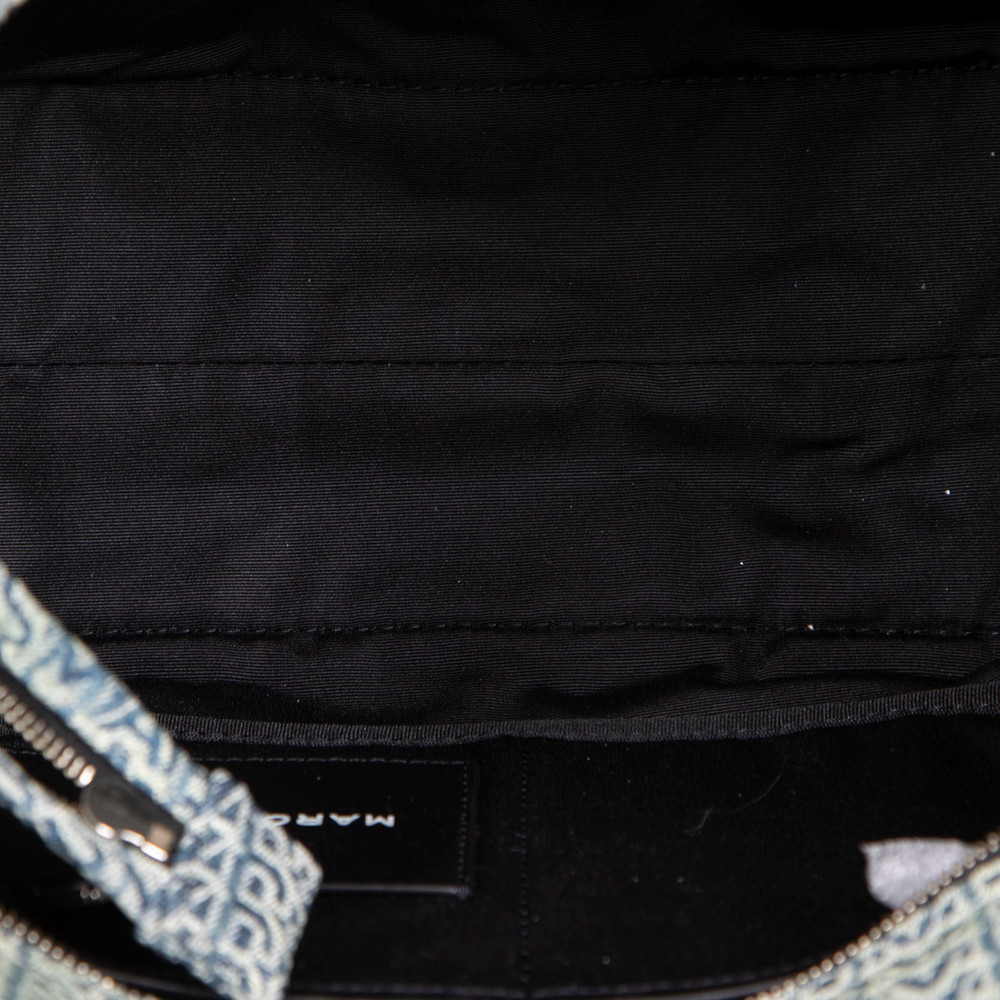 Marc Jacobs Blue Denim The Washed Monogram Tote