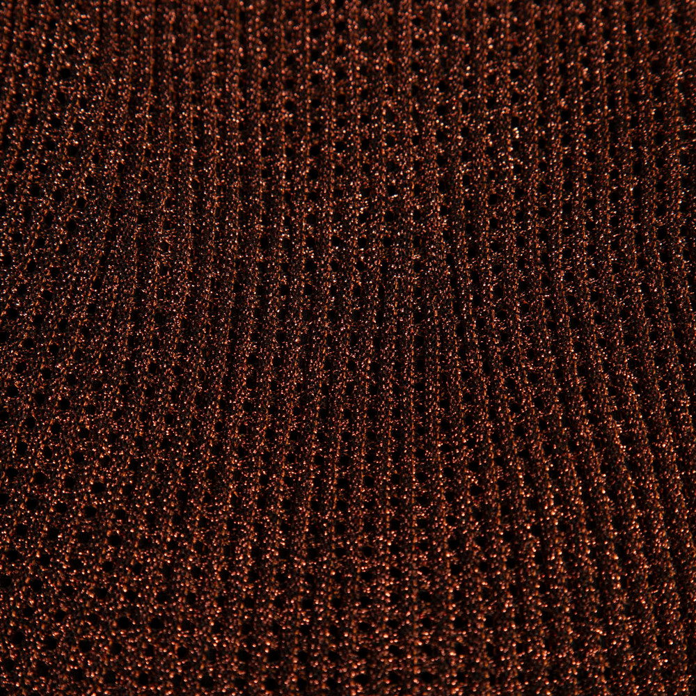 Missoni Brown Metallic Knit Long Sleeve Dress