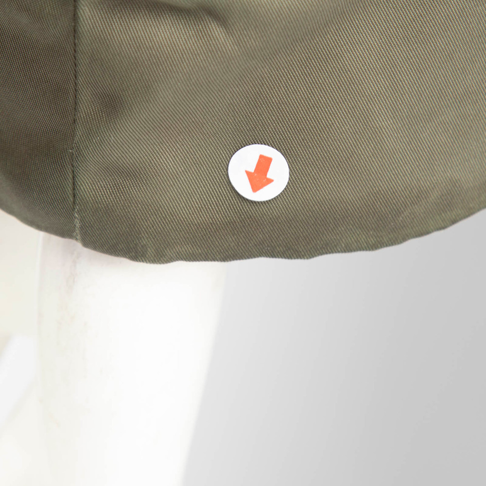 Alexander McQueen Khaki Puffer Mid Length Coat