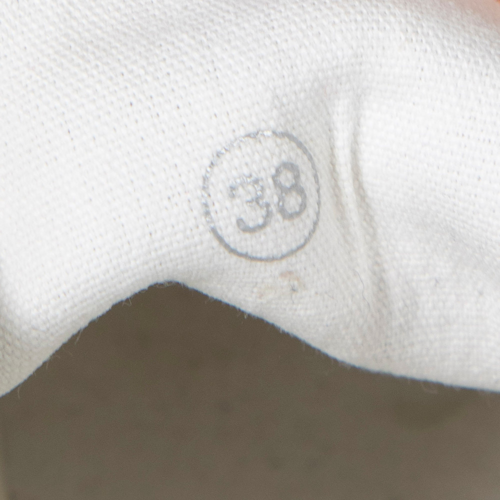 J.W.Anderson White Leather Logo Embossed Trainers