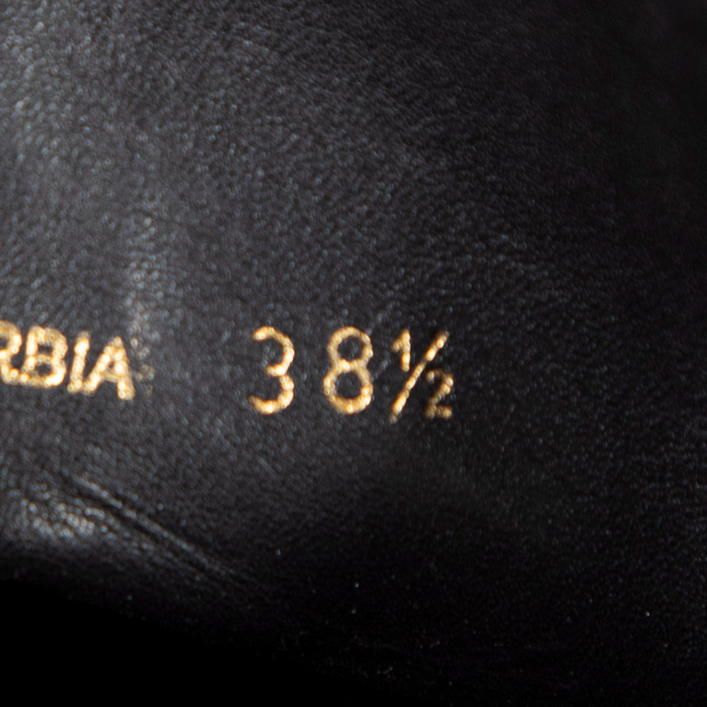 Prada Black Leather Slip On Chelsea Ankle Boots