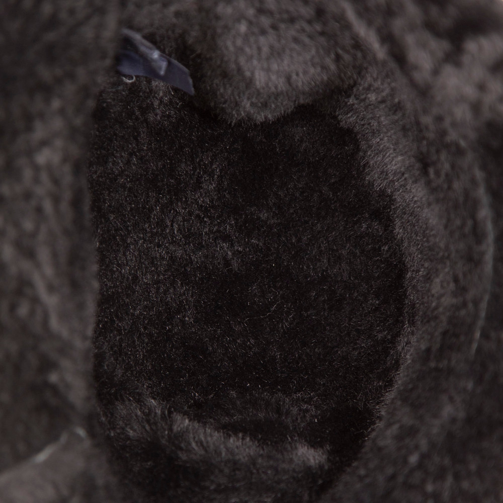 Burberry Black Sheepskin Bucket Hat