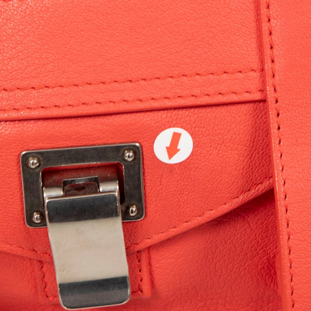 Proenza Schouler Red Leather PS1 Mini Crossbody