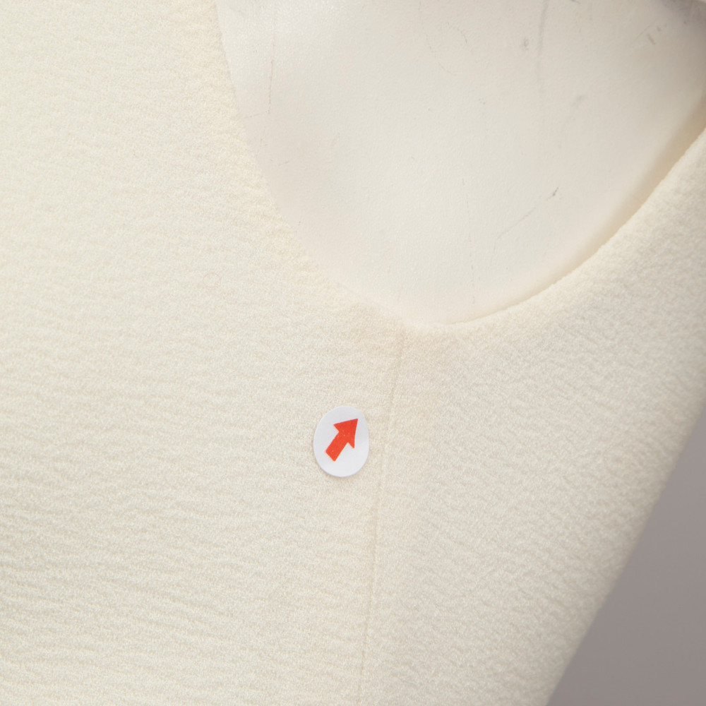 Zimmermann Ecru Bow Strap Mini Dress