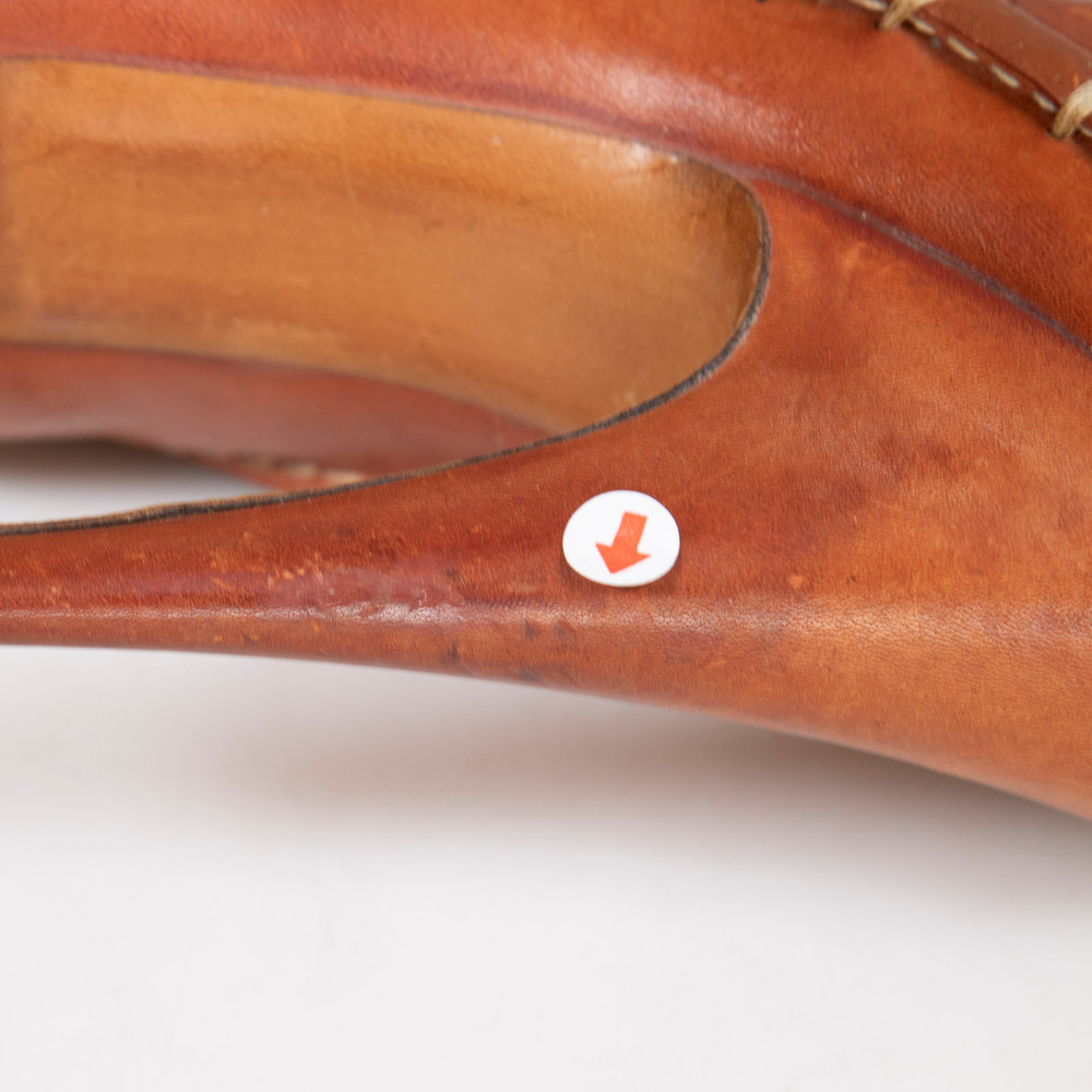 Givenchy Brown Leather Heeled Point Toe Boots