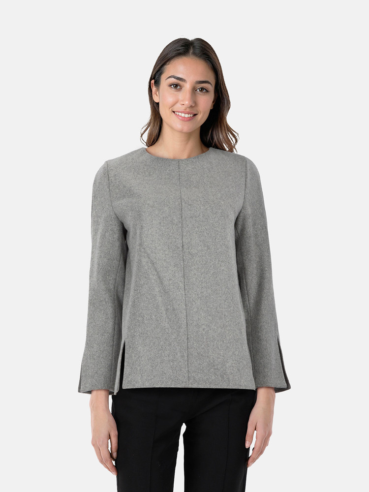 Acne Studios AW14 Grey Wool Jessica Top