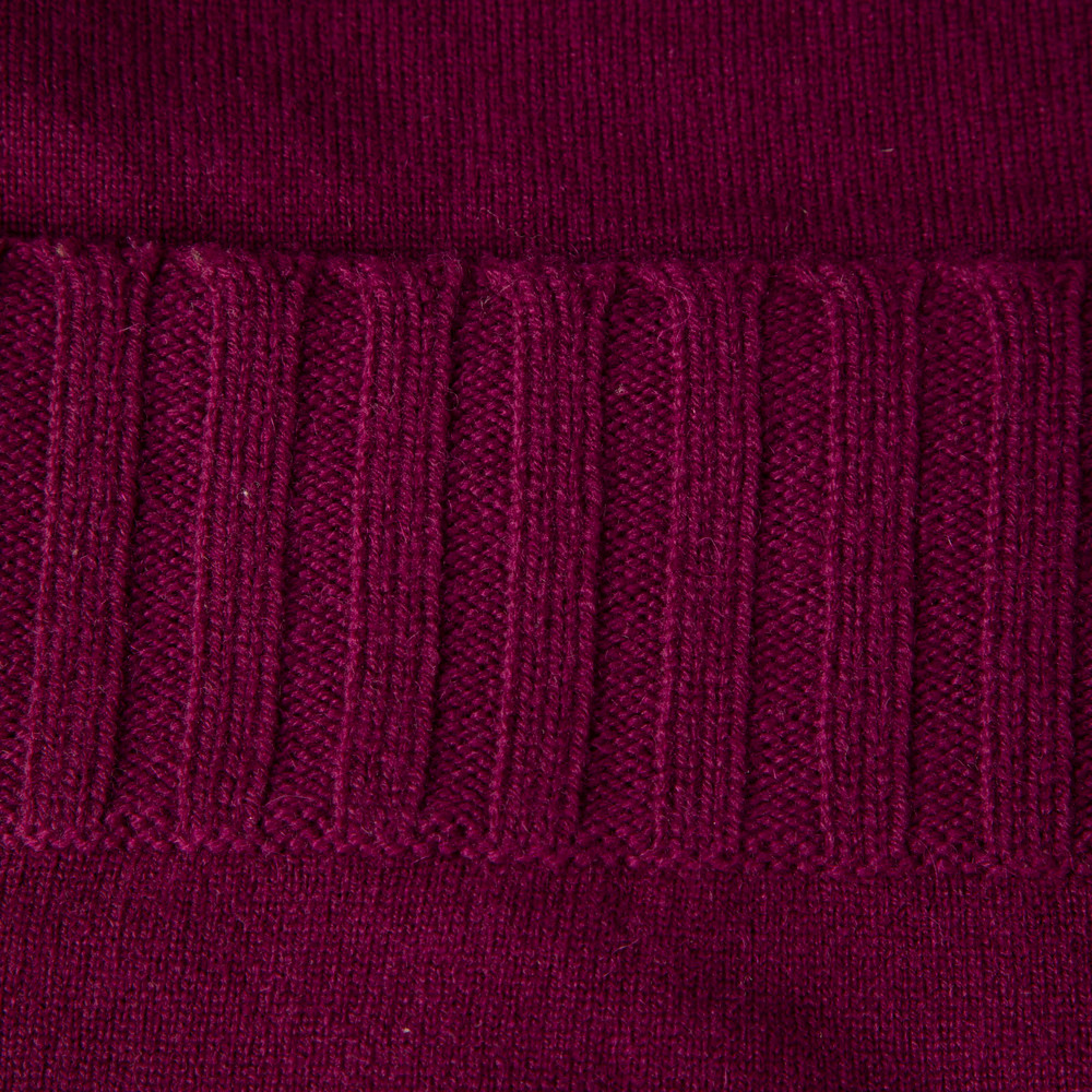 Lanvin Purple Cashmere Knit Vest