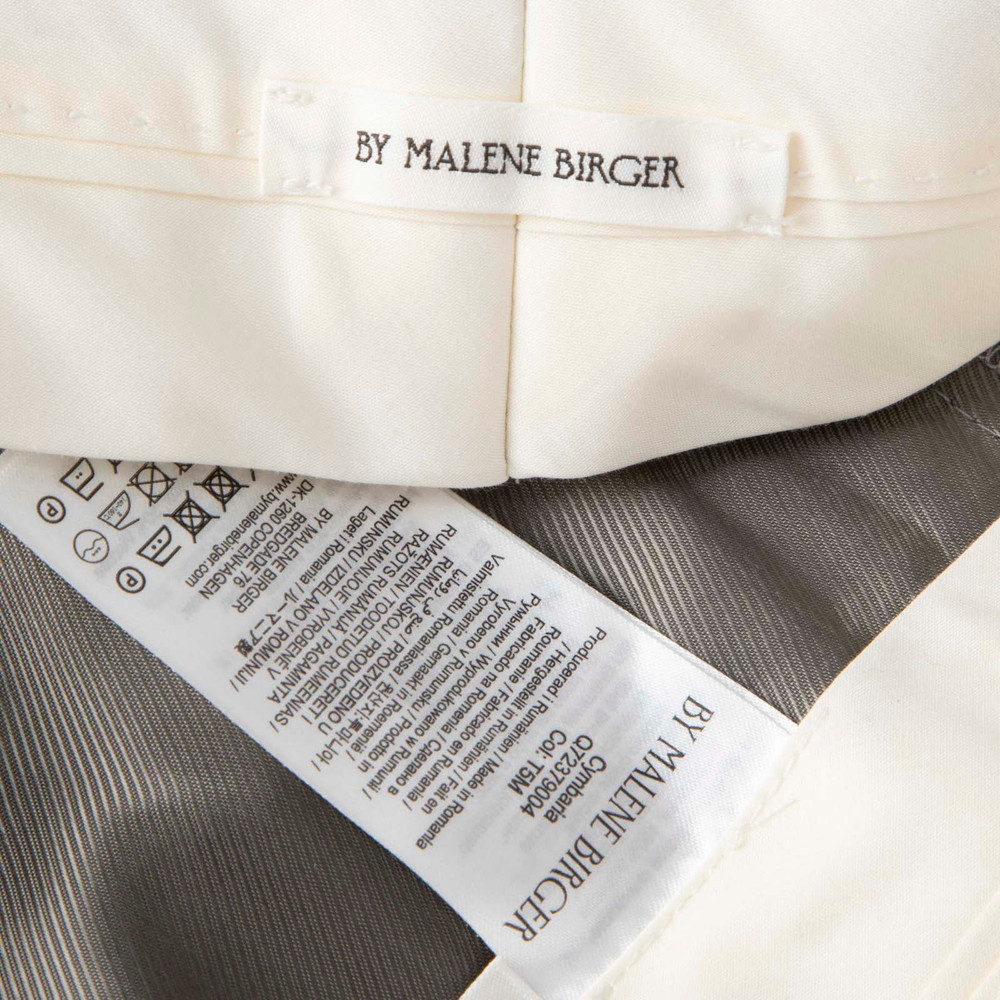 By Malene Birger Grey Wide Leg Trousers