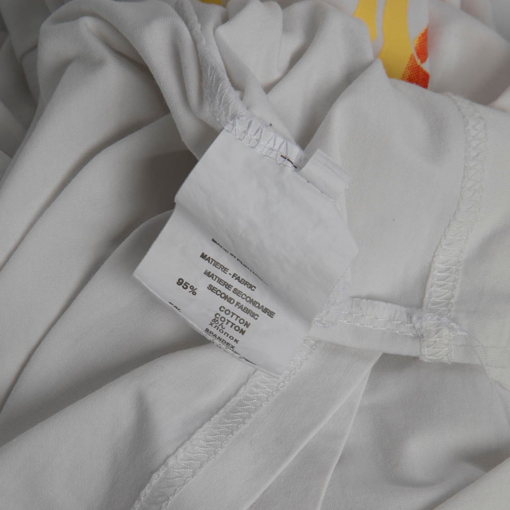Amiri White Graphic Logo Print T-Shirt