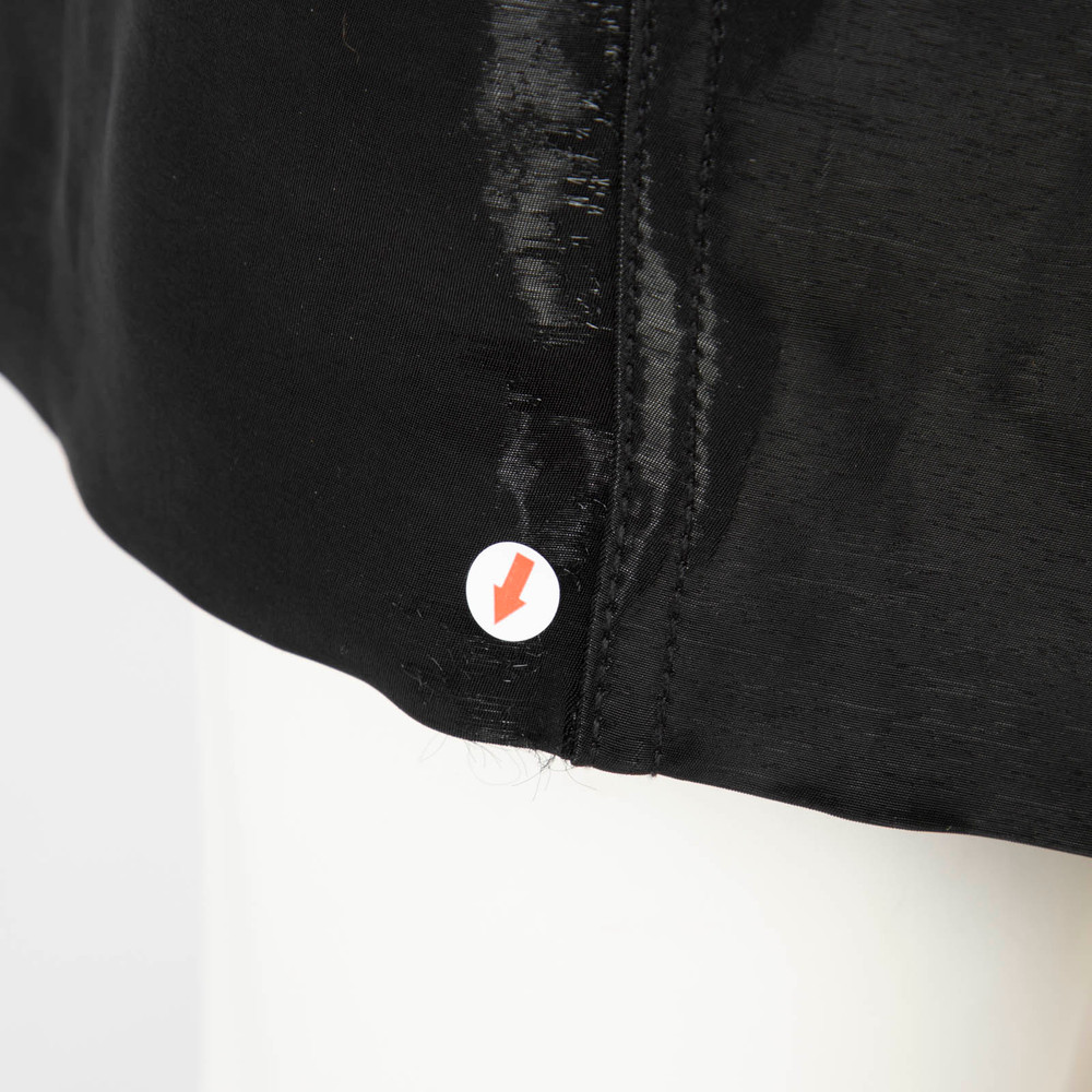 Acne Studios Black Sleeveless Zip Mini Dress