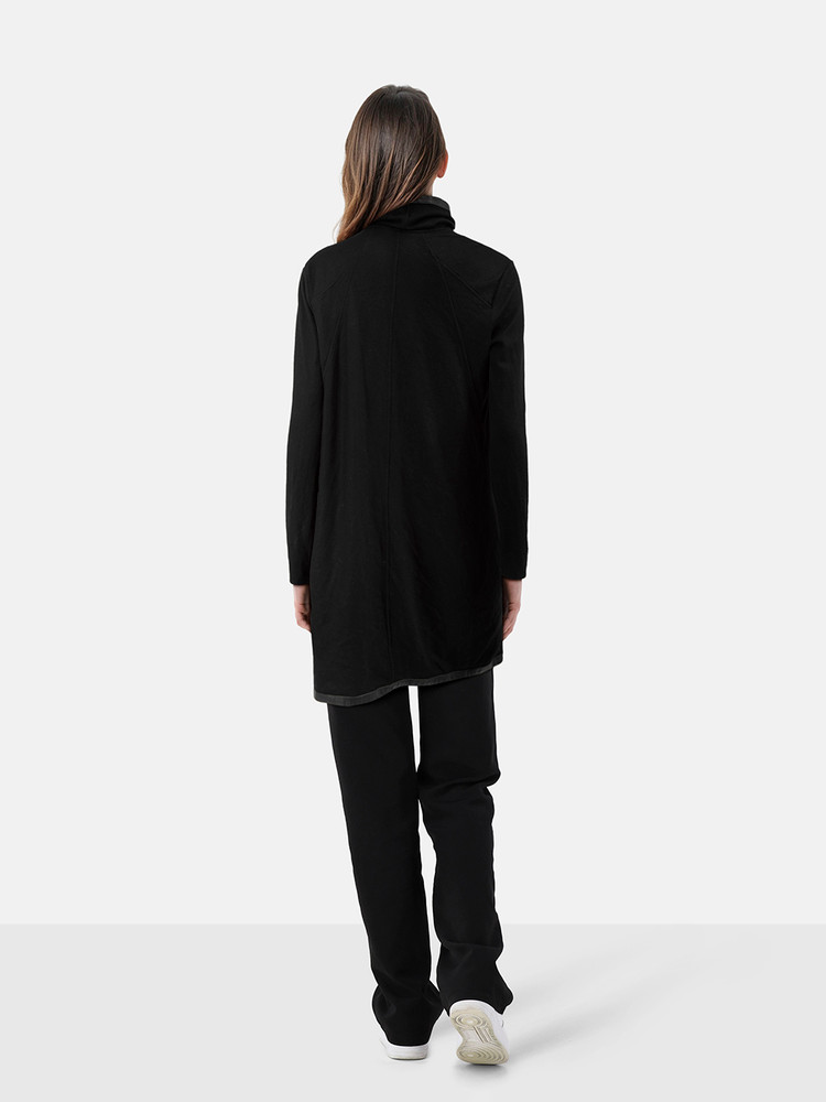 Helmut Lang Black Wool Toggle Button Jacket