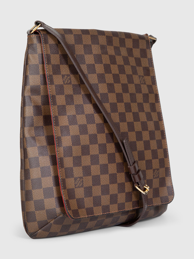 Louis Vuitton 2006 Damier Ebene Musette Salsa GM
