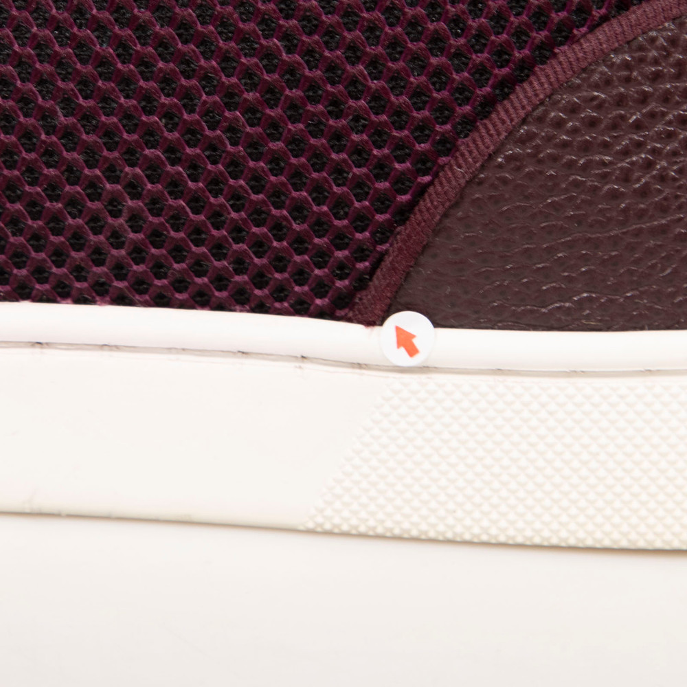Christian Louboutin Purple Lou Spikes Orlato Trainers