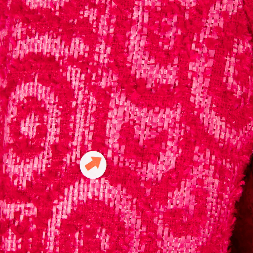 Alice + Olivia Pink Swirl Pattern Jacket