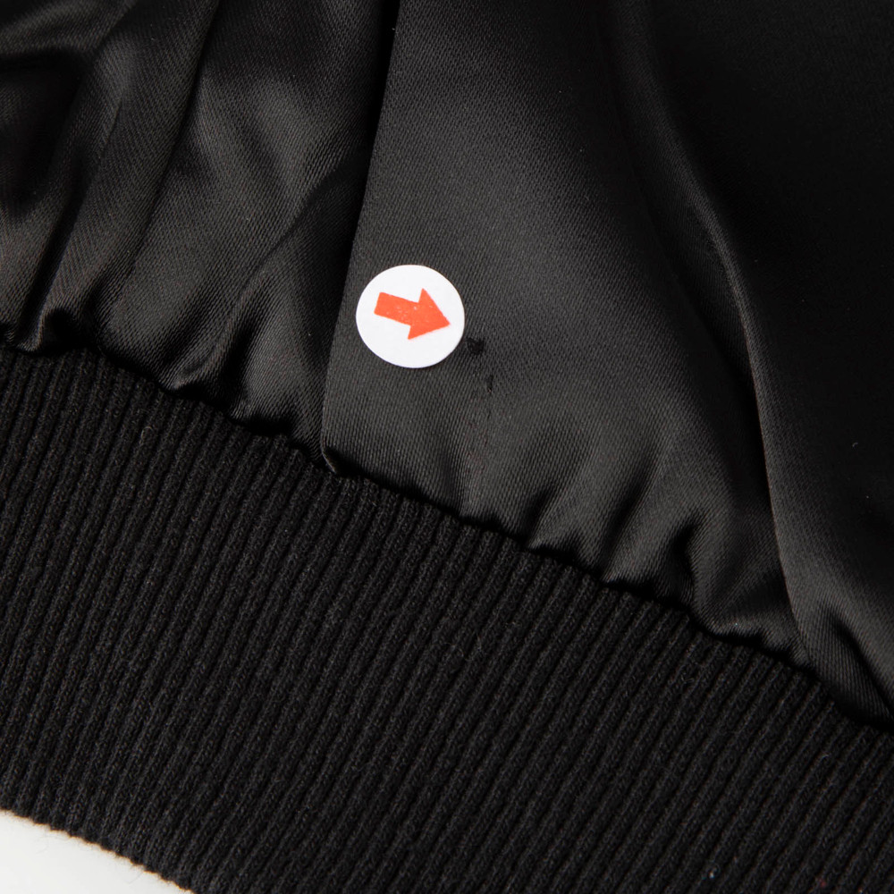 Maje Black Mesh Panelled Bomber Jacket