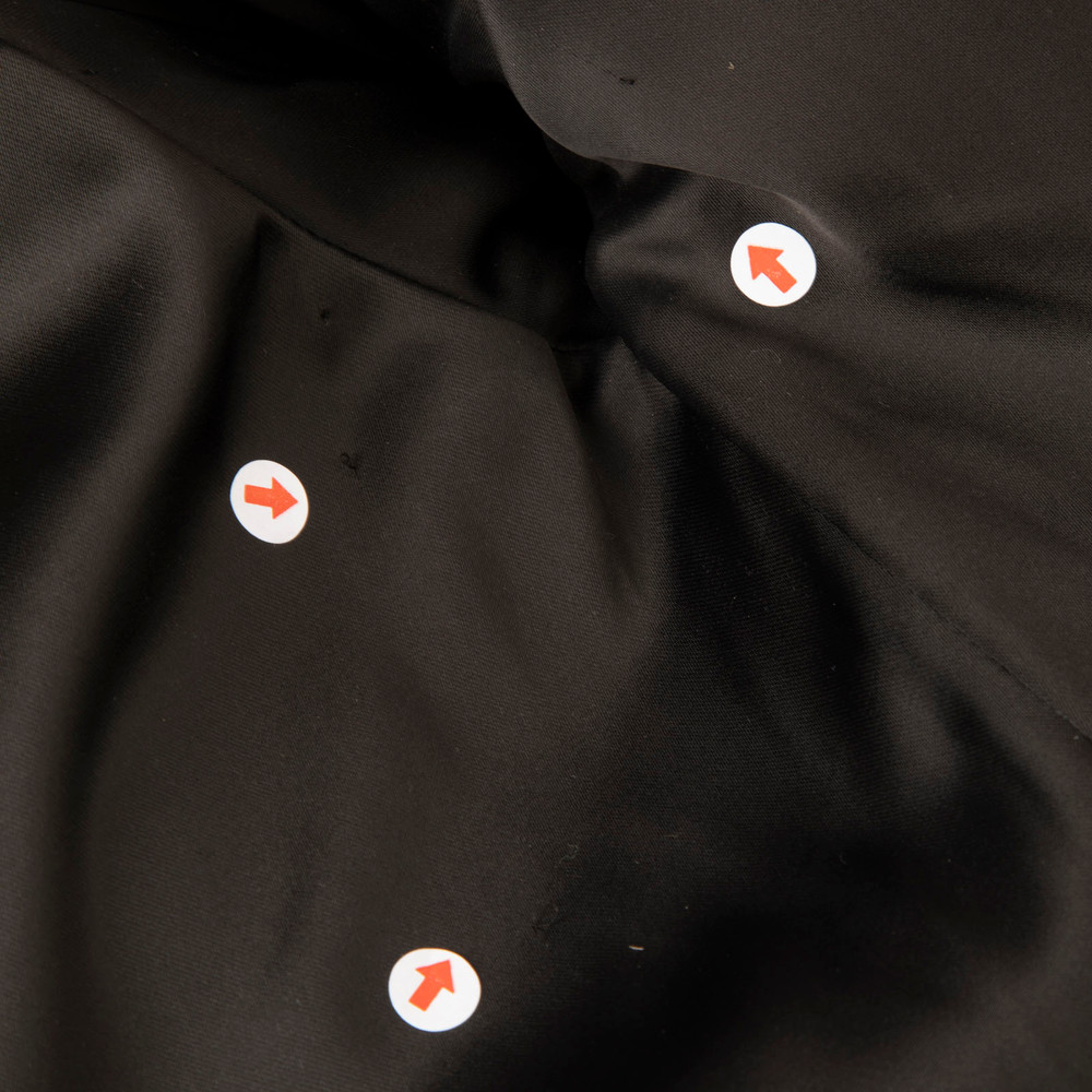 Maje Black Mesh Panelled Bomber Jacket