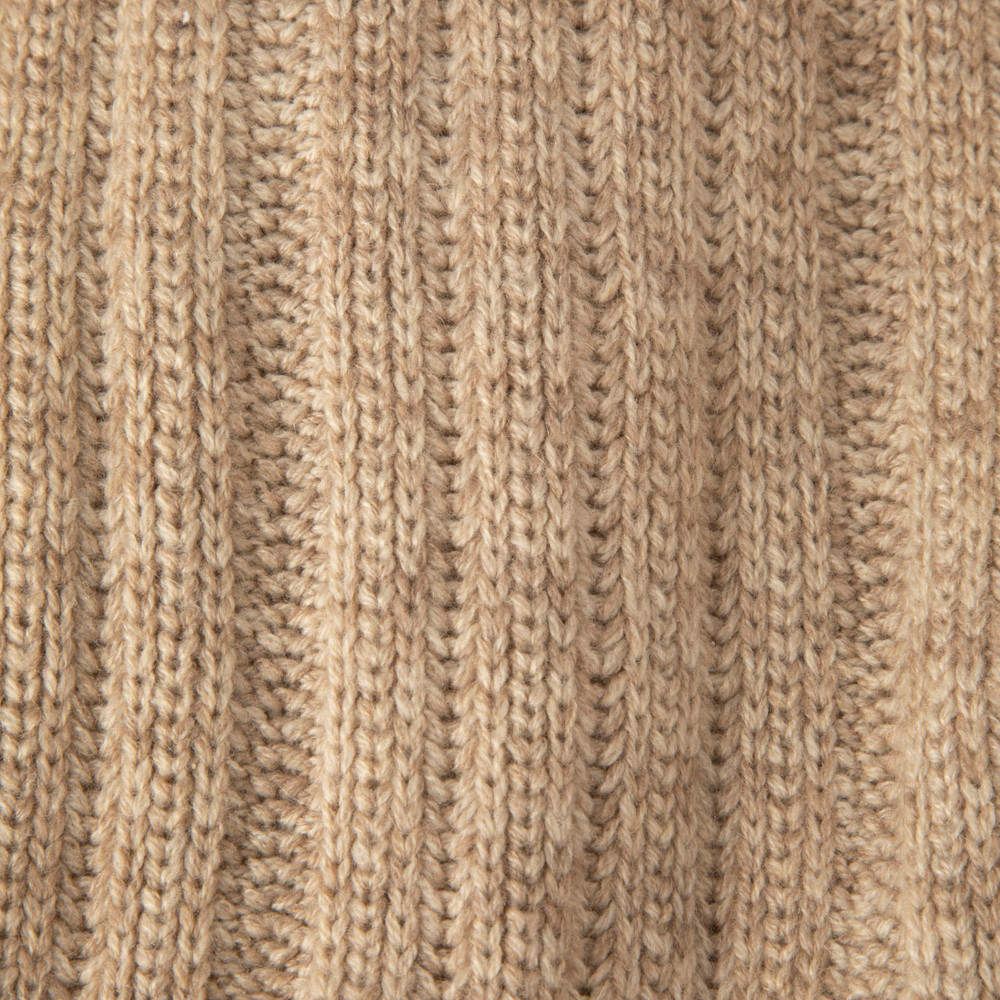 Prada Beige Cashmere Knit Sleeveless Dress