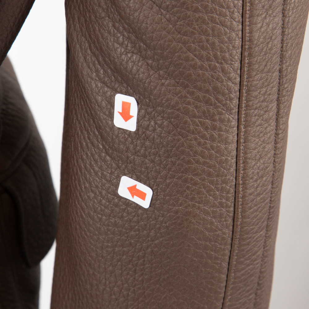 Loro Piana Brown Deer Leather Belted Blazer
