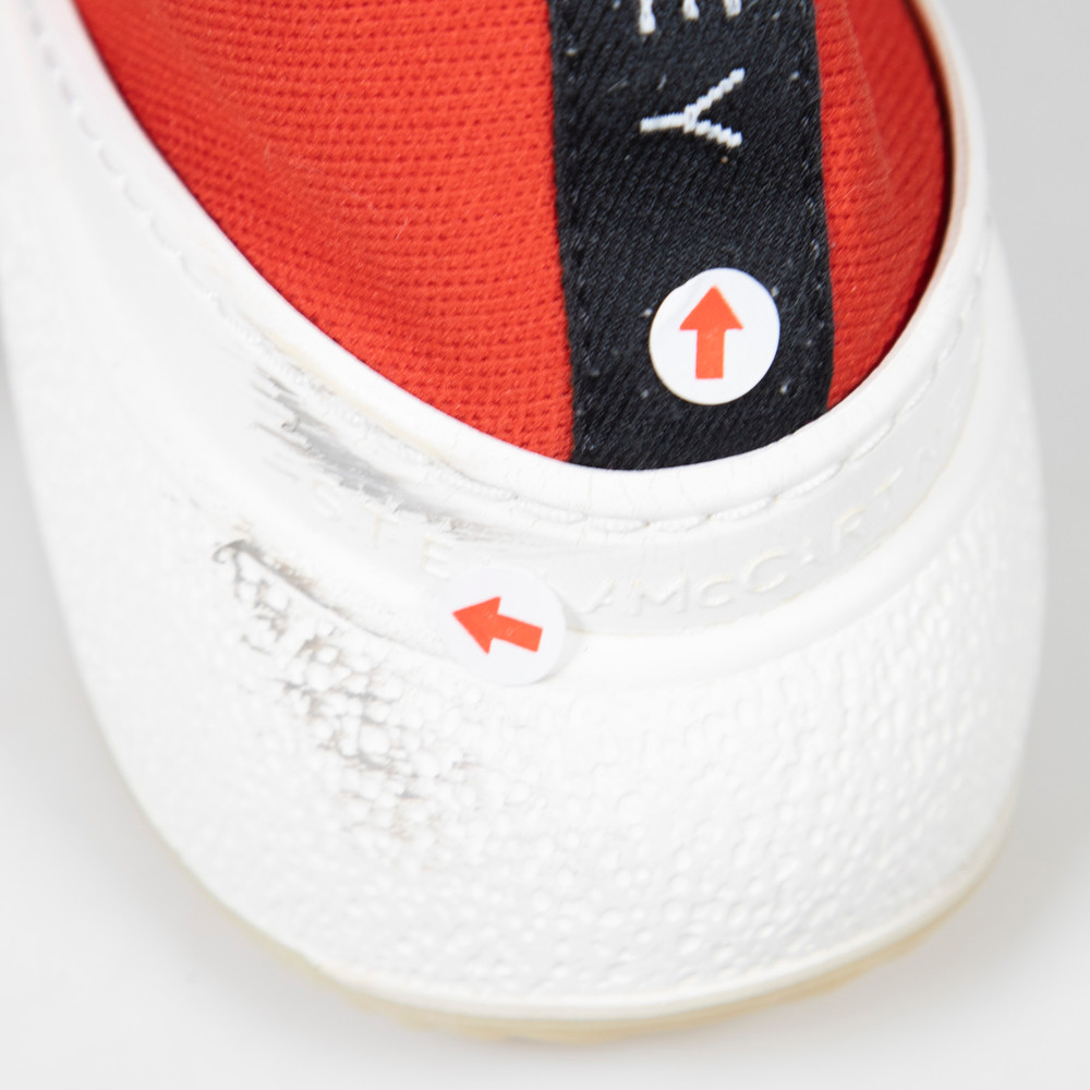 Stella McCartney Red Knit Slip On Sock Trainers