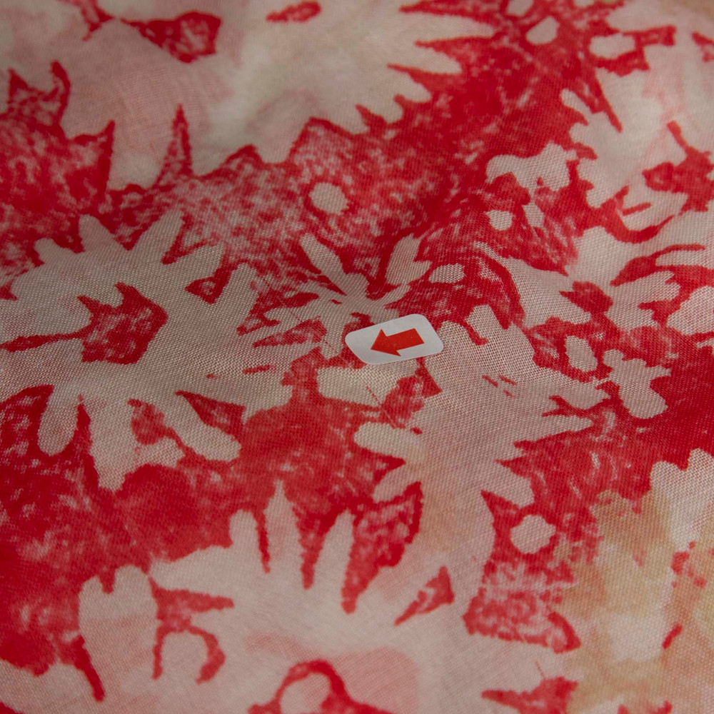 Stella McCartney Fringed Floral Print Scarf