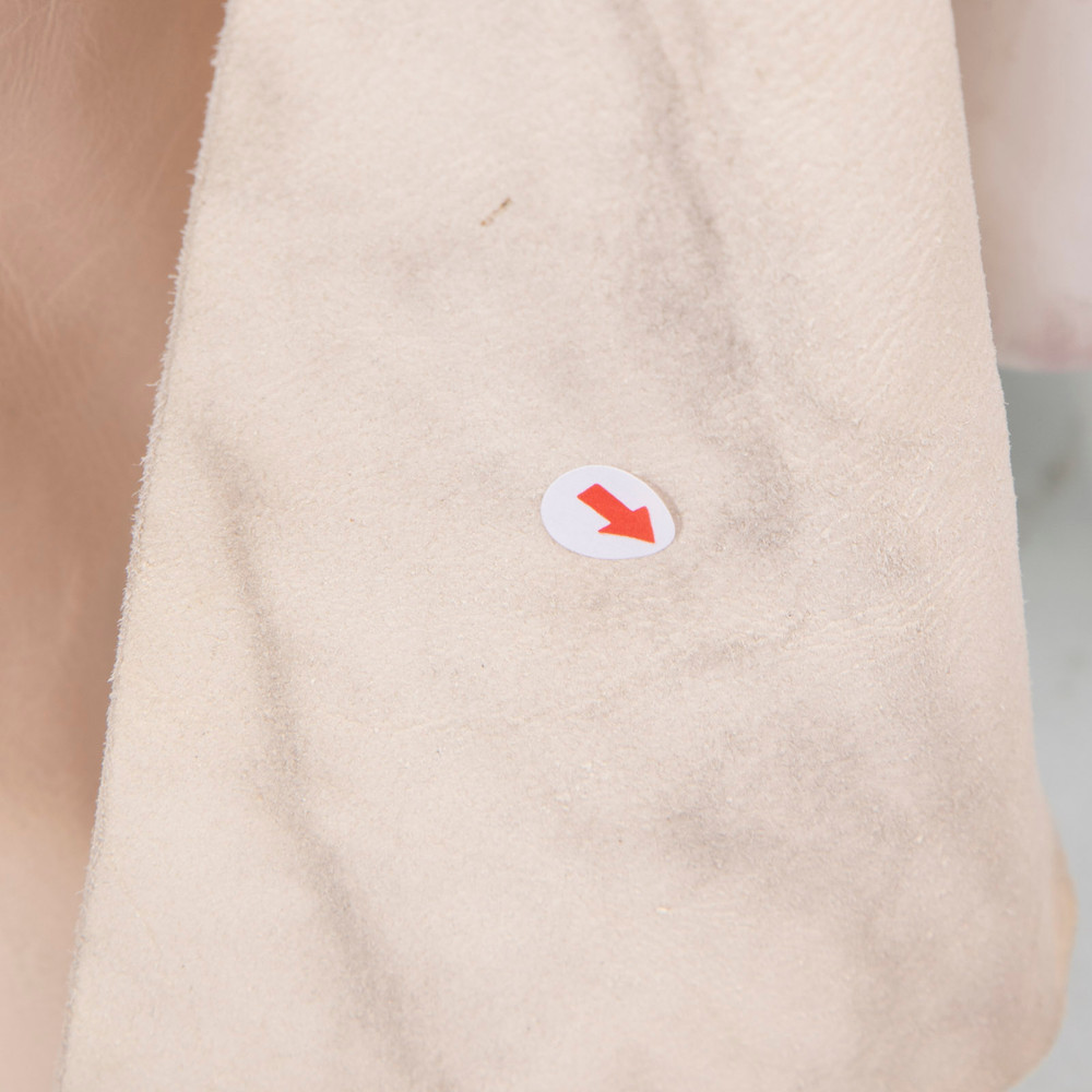 Acne Studios SS13 Ecru Leather Verena Trousers