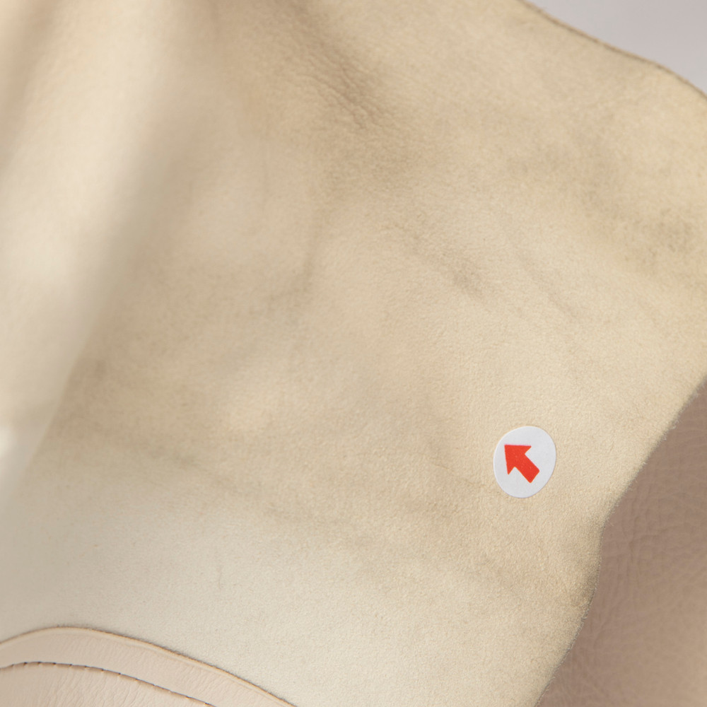 Acne Studios SS13 Ecru Leather Verena Trousers