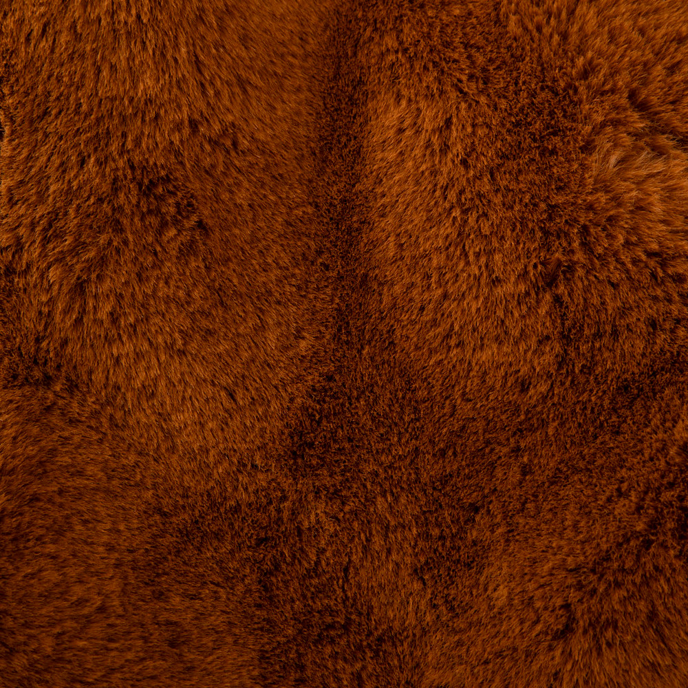 Natasha Zinko Brown Faux Fur Coat