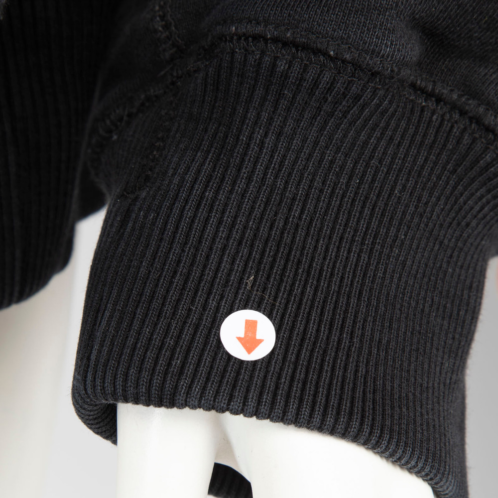 Off-White Black Back Logo Print Hoodie